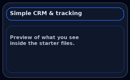 CRM preview